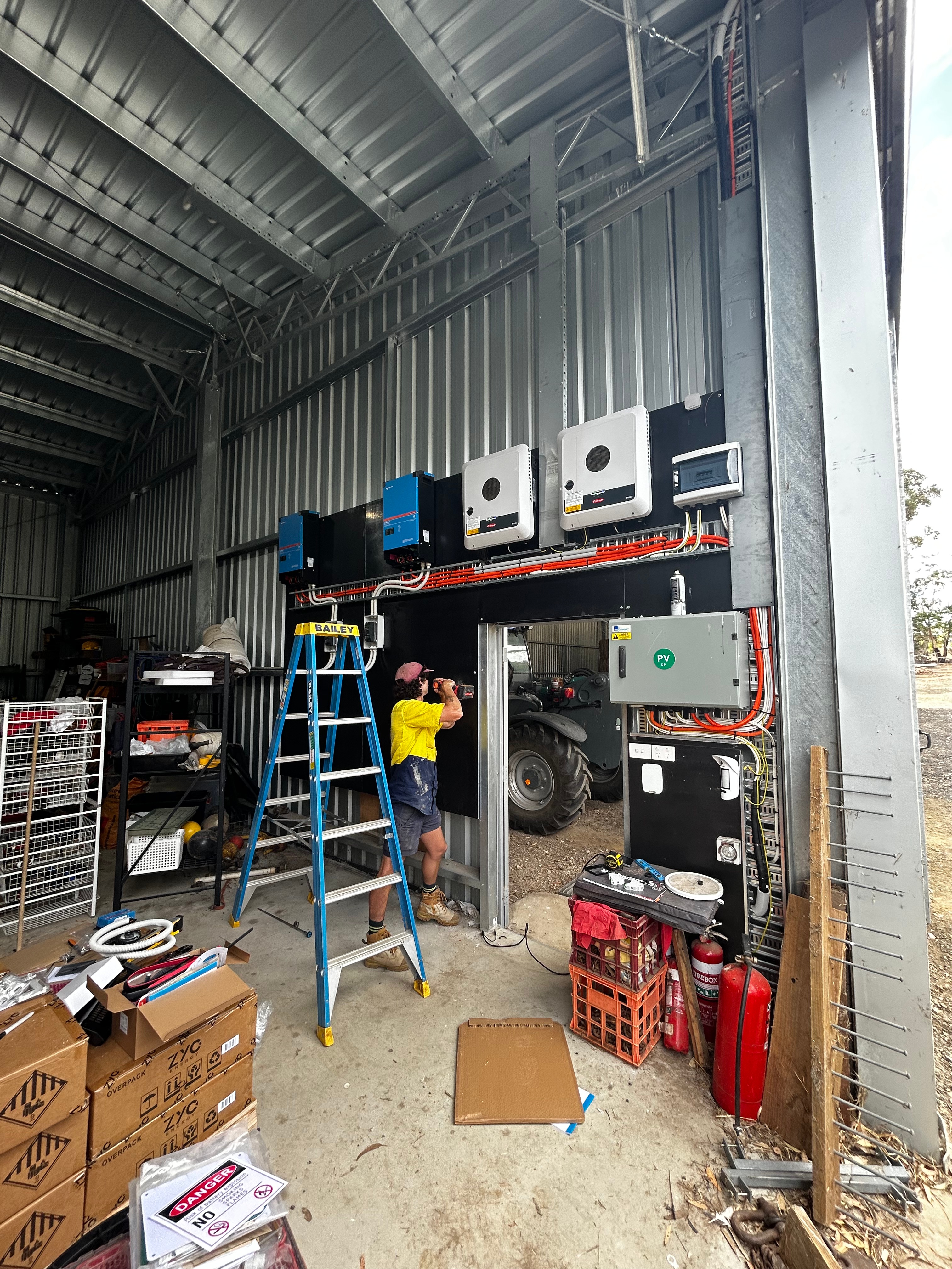 Inverter installation